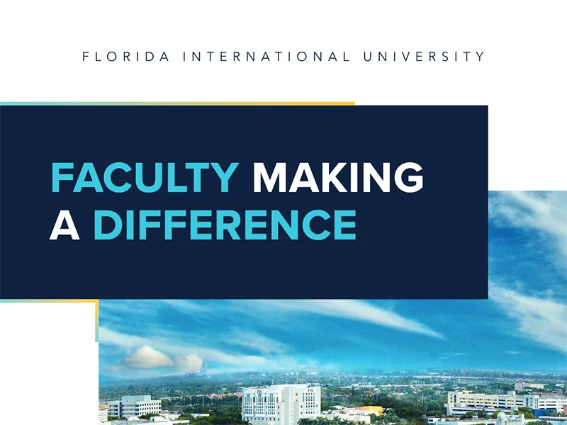 Cover of FIU 2024 Faculty Convocation Awards program