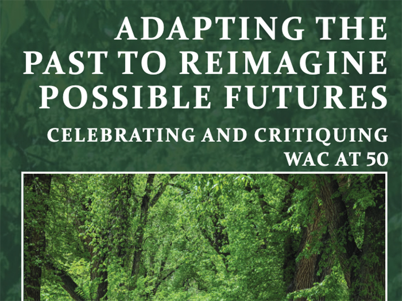 Book cover of Adapting the Past to Reimagine Possible Futures