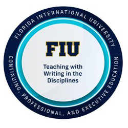 Badge for Teaching with Writing in the Disciplines micro-credential